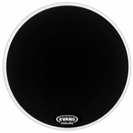 Evans 22" EQ1 Black Resonant Bass Drum Head