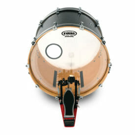 Evans EQ3 Clear 24 inch Bass Head-0