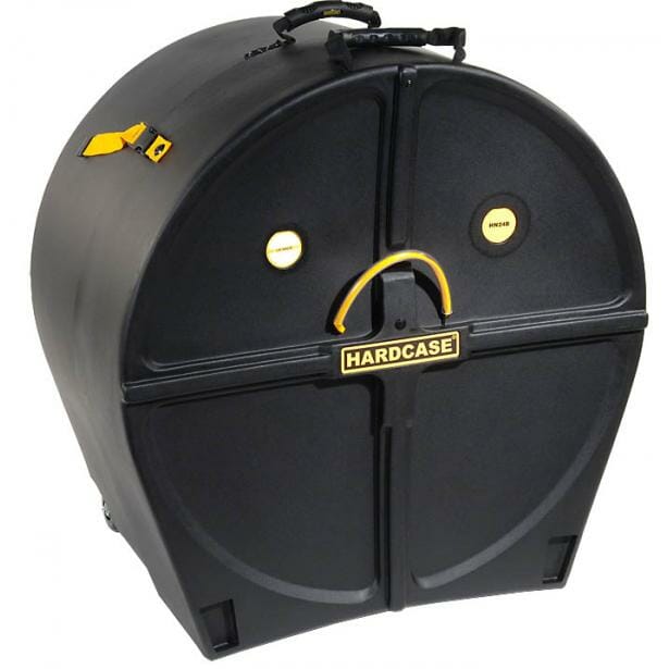 Hardcase Bass Drum Case 24 inch - With Wheels-0