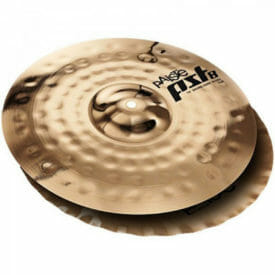 Paiste PST8 14" Reflector Sound Edge Hi-Hats Cymbals-0