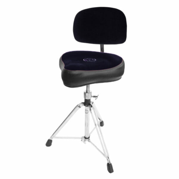 Roc N Soc Drum Throne Inc Back Rest Black-0