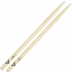 Vater Hickory 5B Nylon Tip Drum Sticks VH5BN-0