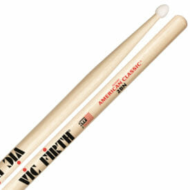 Vic Firth 2B Nylon Tip Drum Sticks VF-2BN-0