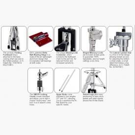 Drum Workshop 5000 Series Hi Hat Stand- 2 Legs 5500TB-717