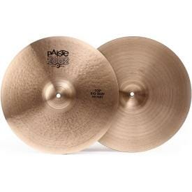 Paiste 2002 Black Label Big Beat 16" Hi-Hat Cymbals-0