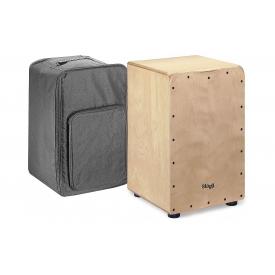 Stagg CAJ-50M N - Natural Cajon with free bag.-0
