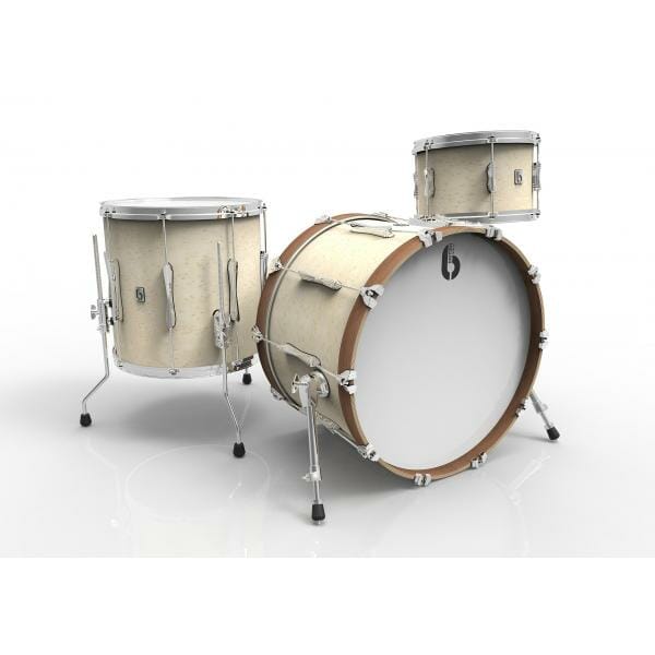 Legend Kit Wiltshire white British Drum Co.-Lounge Club 24" 3-Piece Shell Pack- Wiltshire White