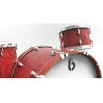British Drum Co.-Legend Club 20″ 3-Piece Shell Pack- Buckingham Scarlett -0