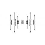 British Drum Co.-Lounge Club 24″ 3-Piece Shell Pack- Wiltshire White-2357