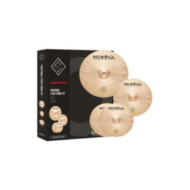 Istanbul Agop Traditional Cymbal Set w/Cymbal Bag (14"/16"/20")