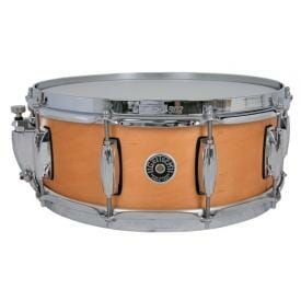 Gretsch Brooklyn Snare Drum Satin Natural - 14 x 6.5 Lightning Throw