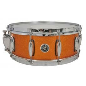 Gretsch Brooklyn Snare Drum Gold Sparkle - 14 x 5.5 Lightning Throw