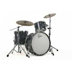Gretsch USA Brooklyn Shell Pack Deep Marine Black Pearl 12" x 8" TT / 14" x 14" FT / 20" x 14" BD - GR808089