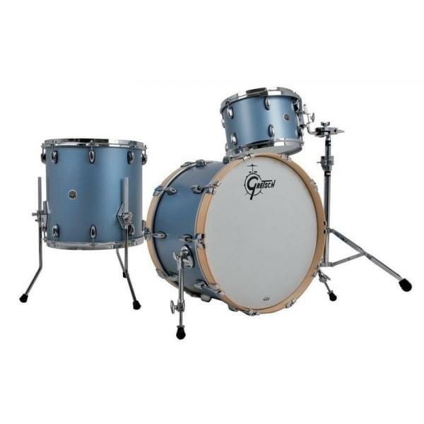 gretsch-gb-e403-usa-brooklyn-3-piece-shell-pack-satin-ice-blue-metallic-546730 Gretsch USA Brooklyn Shell Pack Satin Ice Blue Metallic 12" x 8" TT / 14" x 14" FT / 20" x 14" BD