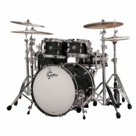Gretsch USA Brooklyn Shell Pack Deep Marine Black Pearl 10" x 7" TT / 12" x 8" TT / 16" x 14" FT / 22" x 18"