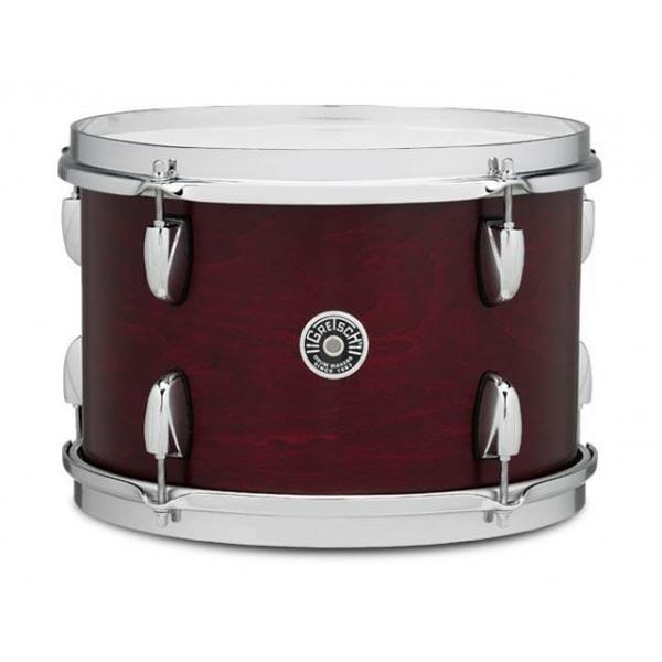 Gretsch USA Brooklyn Shell Pack Satin Cherry Red 10" x 7" TT / 12" x 8" TT / 16" x 14" FT / 22" x 18" BD
