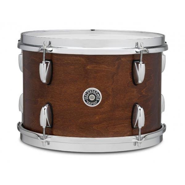 Gretsch USA Brooklyn Shell Pack Satin Mahogany 10" x 7" TT / 12" x 8" TT / 16" x 14" FT / 22" x 18" BD