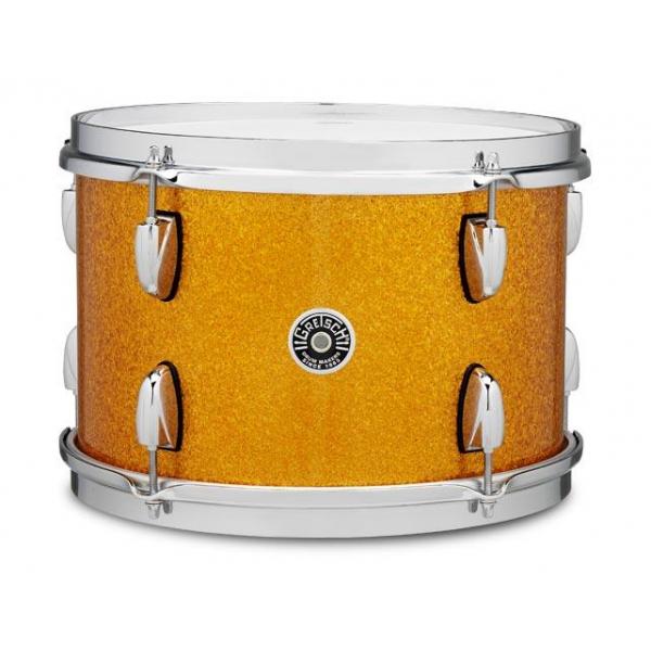Gretsch USA Brooklyn Shell Pack Gold Sparkle 12" x 8" TT / 14" x 14" FT / 20" x 14" BD - GR808088