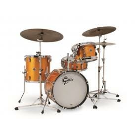 Gretsch USA Brooklyn Shell Pack Gold Sparkle 12" x 8" TT / 14" x 14" FT / 20" x 14" BD - GR808088