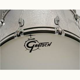 Gretsch USA Brooklyn Shell Pack Silver Sparkle 12" x 8" TT / 14" x 14" FT / 20" x 14" BD - GR808087