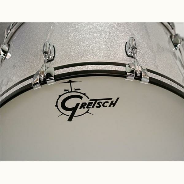 Gretsch USA Brooklyn Shell Pack Silver Sparkle 12" x 8" TT / 14" x 14" FT / 20" x 14" BD - GR808087