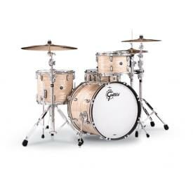 Gretsch USA Brooklyn Shell Pack Cream Oyster 13" x 9" TT / 16" x 16" FT / 24" x 14" BD