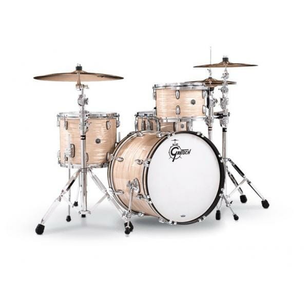 gretsch-gb-rc423-usa-brooklyn-3-piece-shell-pack-creme-oyster-605744 Gretsch USA Brooklyn Shell Pack Cream Oyster 13" x 9" TT / 16" x 16" FT / 24" x 14" BD