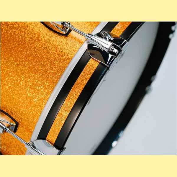 Gretsch USA Brooklyn Shell Pack Gold Sparkle 12" x 8" TT / 14" x 14" FT / 20" x 14" BD - GR808088