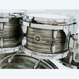 Gretsch USA Brooklyn Shell Pack Grey Oyster 10" x 7" TT / 12" x 8" TT / 16" x 14" FT / 22" x 18" BD