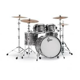 Gretsch USA Brooklyn Shell Pack Grey Oyster 12" x 8" TT / 14" x 14" FT / 20" x 14" BD - GR808091