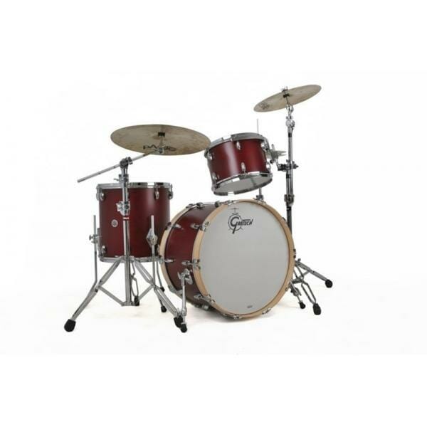 gretsch-gb-rc423-usa-brooklyn-3-piece-shell-pack-satin-cherry-red-545730 (1) Gretsch USA Brooklyn Shell Pack Satin Cherry Red 12" x 8" TT / 14" x 14" FT / 20" x 14" BD