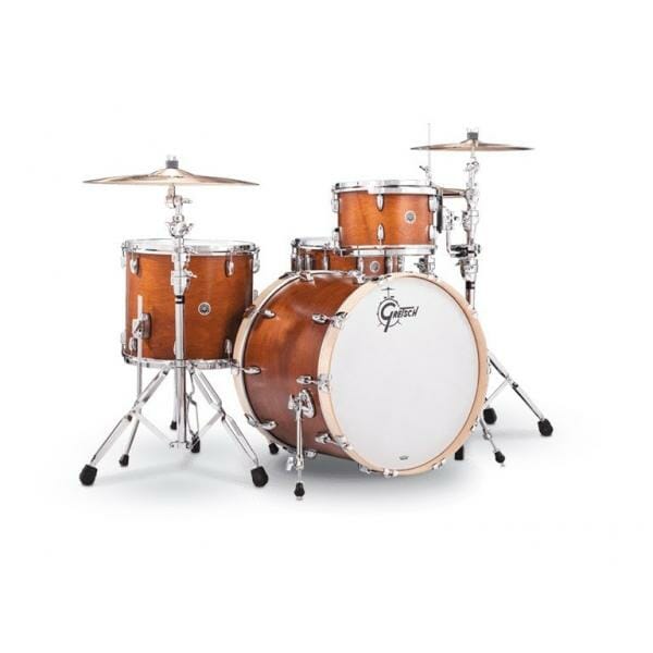 gretsch-gb-rc423-usa-brooklyn-3-piece-shell-pack-satin-mahogany-605764 Gretsch USA Brooklyn Shell Pack Satin Mahogany 12" x 8" TT / 14" x 14" FT / 18" x 14" BD - GR808045