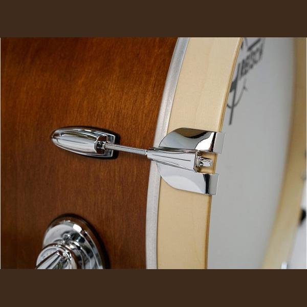 Gretsch USA Brooklyn Shell Pack Satin Mahogany 12" x 8" TT / 14" x 14" FT / 18" x 14" BD - GR808045