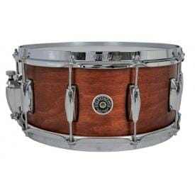 Gretsch Brooklyn Snare Drum Satin Mahogany - 14 x 6.5 Lightning Throw