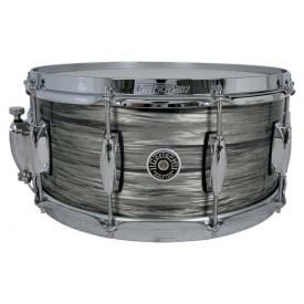 Gretsch Brooklyn Snare Drum Grey Oyster - 14 x 6.5 Lightning Throw