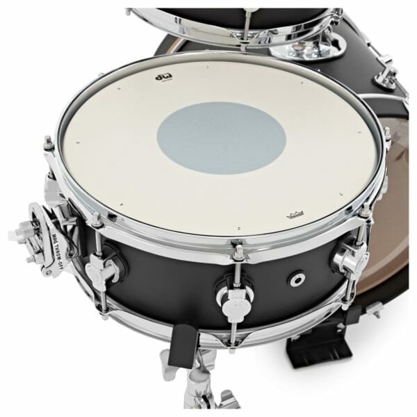 DW Design Series Mini-Pro, 10"/13"/16"/13"SD Shell Pack, Matte Lacquer, Black Satin