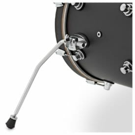DW Design Series Mini-Pro, 10"/13"/16"/13"SD Shell Pack, Matte Lacquer, Black Satin