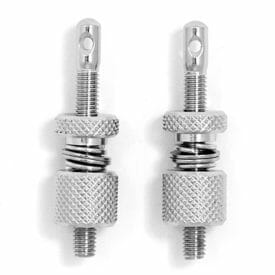 Gibraltar Pedal Spring Tension Assembly – Pedal spring tension rod and locking nuts – 2/pack