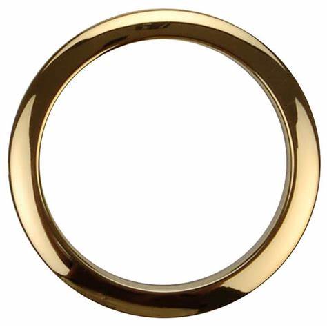 Bass Drum O's 2 inch Brass  - 2 pack