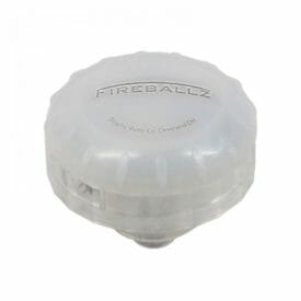 FIREBALLZ CYMBAL LIGHT WHITE LIGHTNING