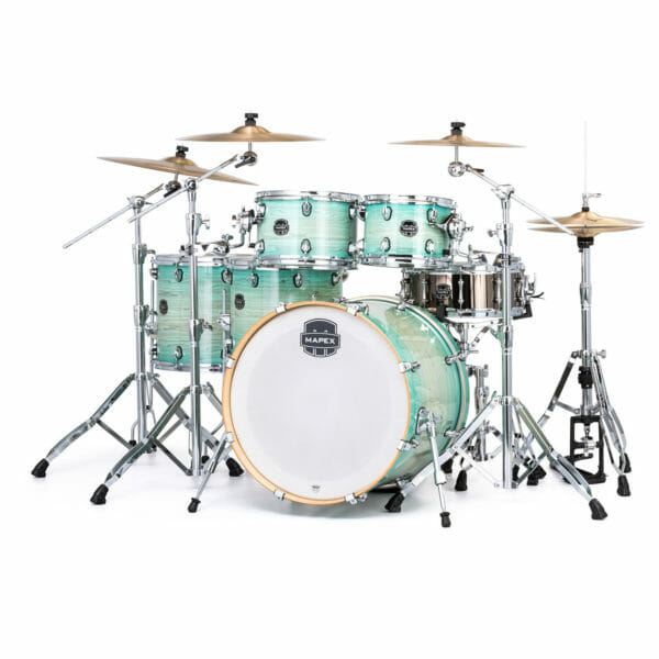 Mapex Armory AR628SFU-FG Studioease Drum Kit, Ultra Marine