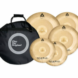 Istanbul Agop Xist Power Cymbal Set - 4 Piece with Cymbal Case