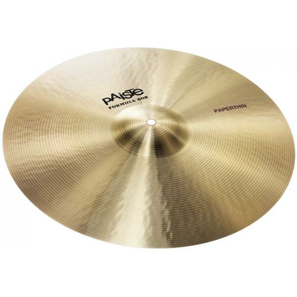 Paiste 16" Formula 602 Paper Thin Crash