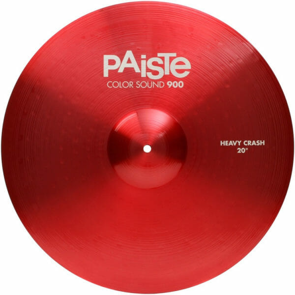 Paiste 20" 900 Colour Sound Red Heavy Crash Cymbal