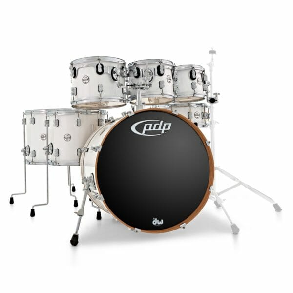 PDP 22" 7 Piece Concept Maple Shell Set Pearlescent White