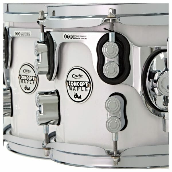 PDP 22" 7 Piece Concept Maple Shell Set Pearlescent White