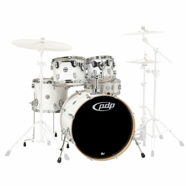 PDP 22" Concept Maple Shell Set Pearlescent White