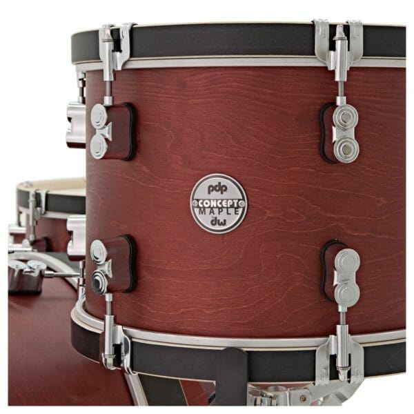 PDP Concept Classic 18'' Shell Pack, Ox Blood Stain