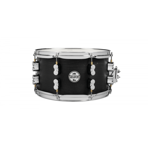 PDP Black Wax Maple Snare Drum 13 x 5.5"