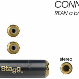Stagg N-Series Y-Adapter Cable - Stereo Phone Jack / 2X